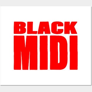 BLACK MIDI Posters and Art
